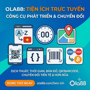 Tiện ích và trắc nghiệm online: đổi đơn vị, trắc nghiệm MBTI, thước Lỗ Ban - Ô la tám